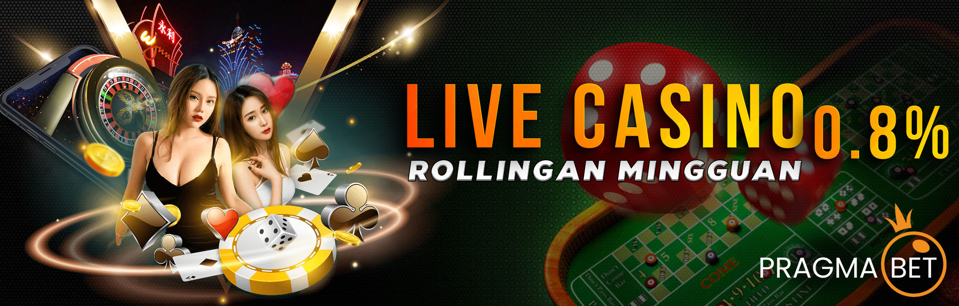 Bonus Rollingan live Casino
