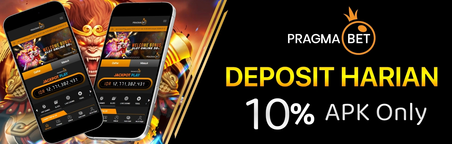 Event Member Setia Deposit Harian 10% Apk Only
