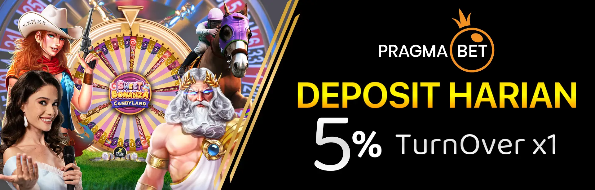 Bonus Deposit 5% TO Satu Kali