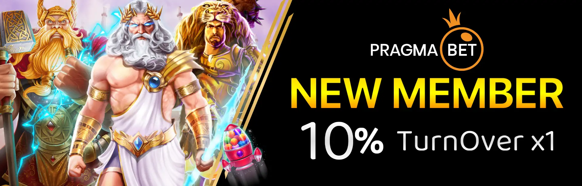 Bonus New Member 10%