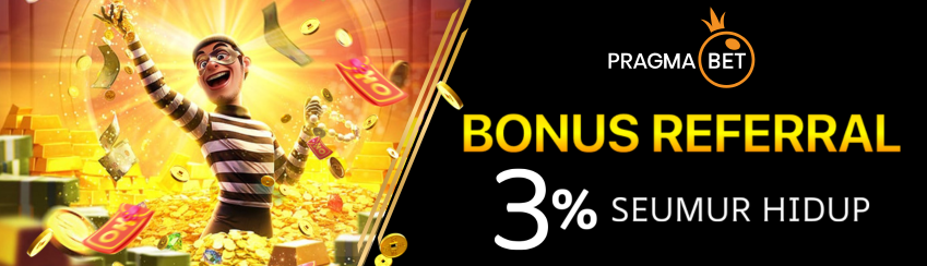 BONUS REFERRAL 3% SEUMUR HIDUP